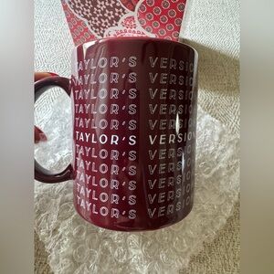 Official Taylor's Version Mug Taylor Swift New in Box. Never used.